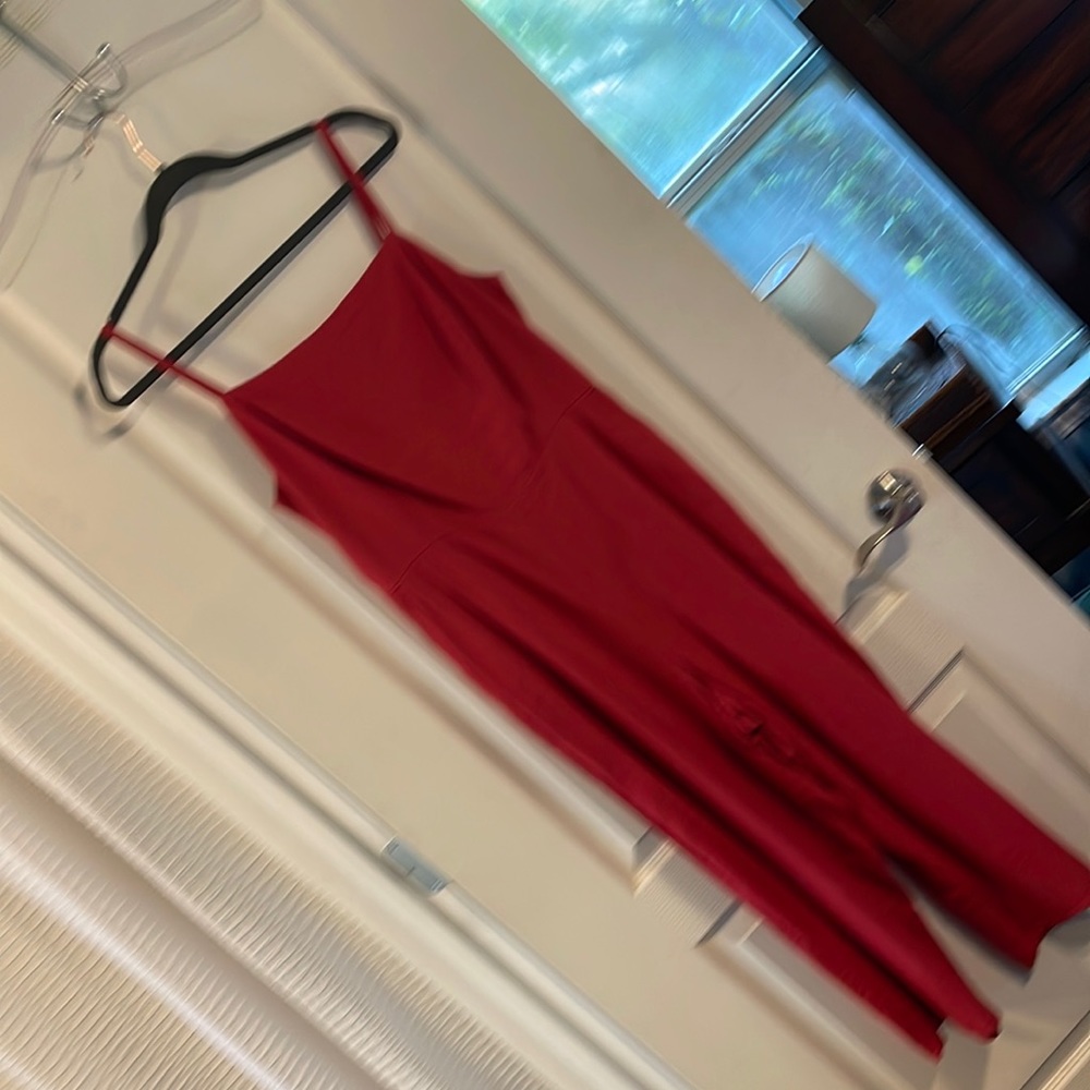 Red romper